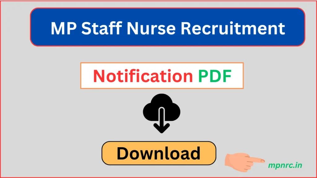 MP Staff Nurse Recruitment 2024